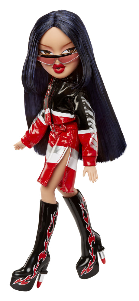 BRATZ - Bratz Scorchin' Jade - 1 poupée Mannequin - Tenue et Accessoires - Poupées inspirées de la Moto - Des 6 ans