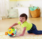 VTECH BABY - Balle d'Éveil - Zozo, Mon Ballon Rigolo - Jouet Éducatif pour Bébé de 6 a 36 Mois