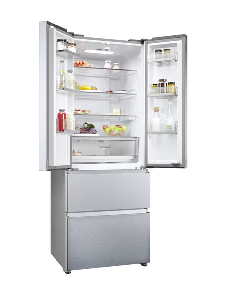 Réfrigérateur Multi-Portes - HAIER - HFR5719ENMG - 446L - No Frost - 4 Portes - Silver
