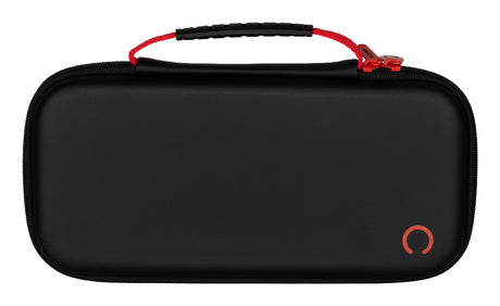 Housse de protection et transport - KONIX - Console Nintendo Switch 2 - Filet rangement accessoires - 8 compartiments jeux - Noir