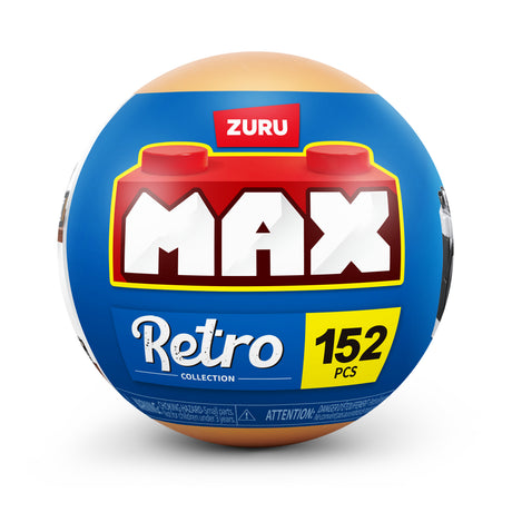 Capsule surprise - Jeu de construction - ZURU - Max Premium Retro S2 - Modele aléatoire - Des 8 ans