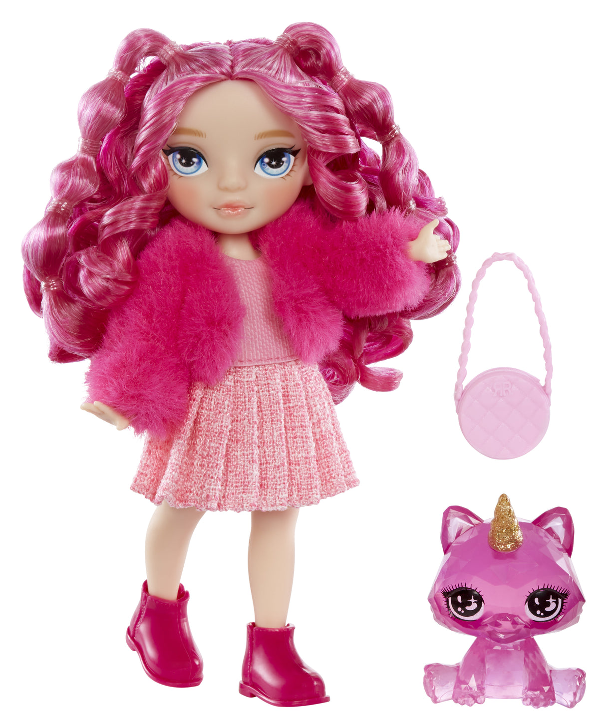 Rainbow High Littles - Poupée 15cm + animal de compagnie - Rose - Des 4ans