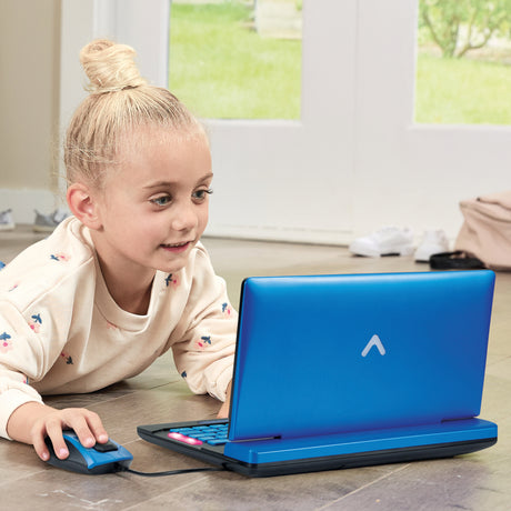 VTECH - GENIUS XL ORDI ÉDUCATIF BILINGUE - Bleu