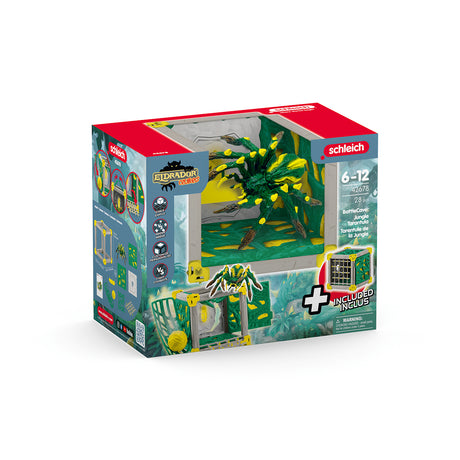 BattleCave Tarentule de la Jungle, Extension de l'arene, SCHLEICH 42678 Eldrador Creatures, des 7 ans