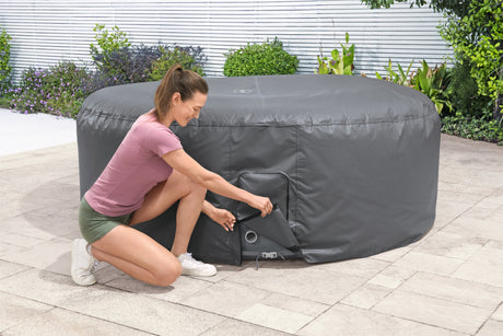 BESTWAY - Couverture thermique EnergySense™ pour spas rond 216 x 80 cm