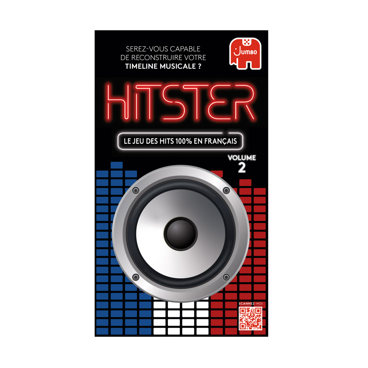 Hitster 100% chanson francaise - jeu de société - dujardin - plongez dans l'univers musical français avec hitster