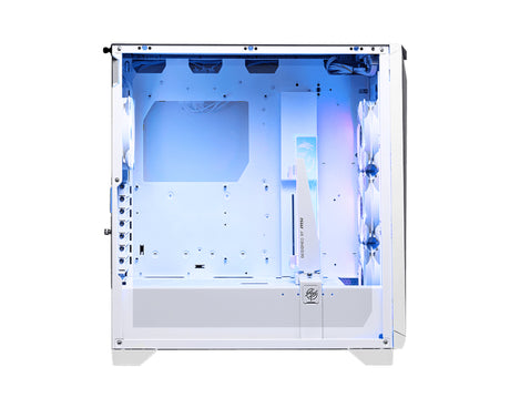 Boitier Moyen Tour ATX MSI MPG Gungnir 300R Airflow RGB avec panneaux vitrés (blanc)