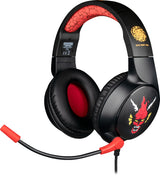 Casque gaming circum-aural - Filaire - Konix - Stranger Things - PC, PS5, Switch 2 et Xbox - Microphone - Câble 1,5 m