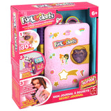 Journal a Secrets - Funlockets - Édition Pailletée - Plus de 30 surprises - Pour enfants a partir de 6 ans