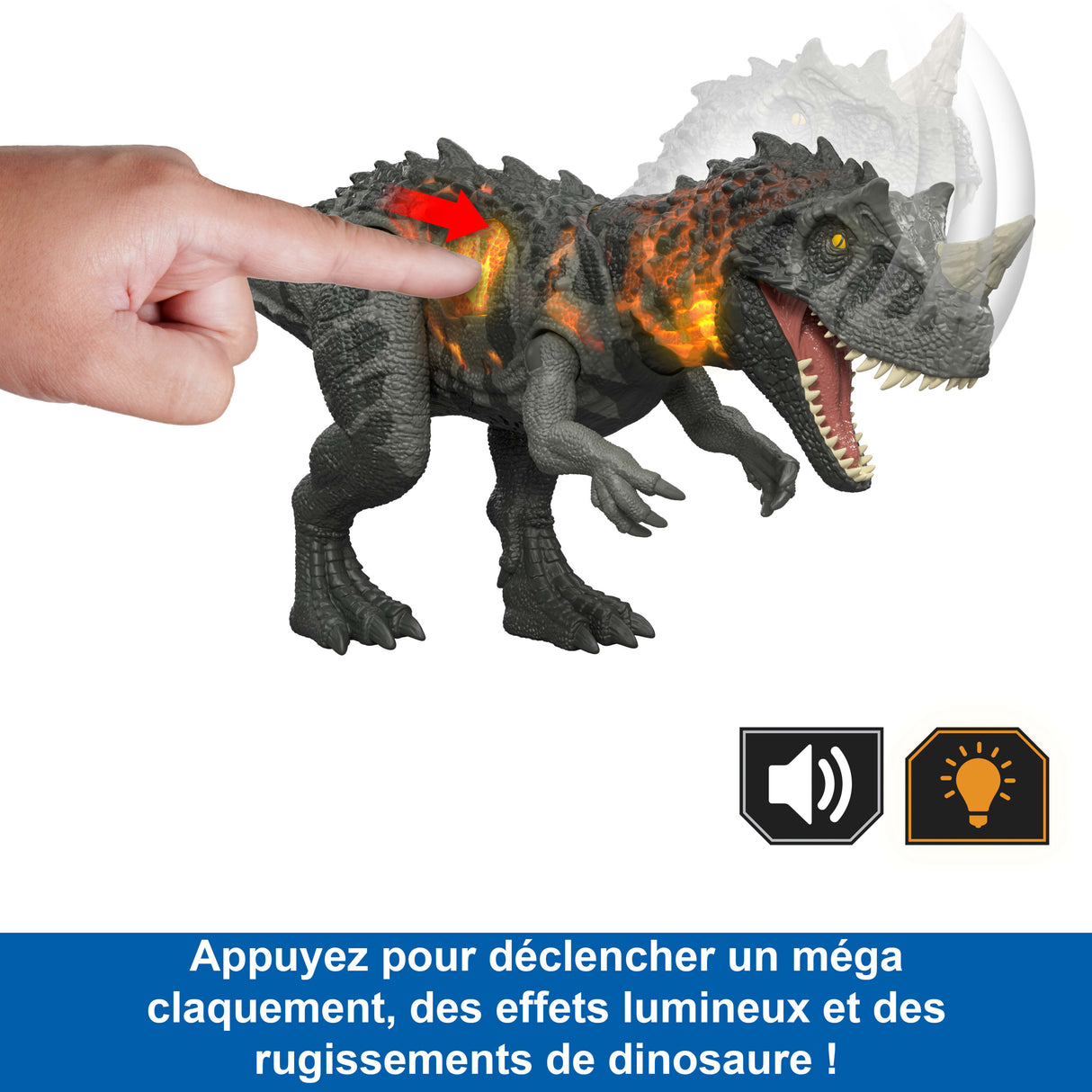 Dino Sonore - Ceratosaurus - Jurassic World Survival - JKL77