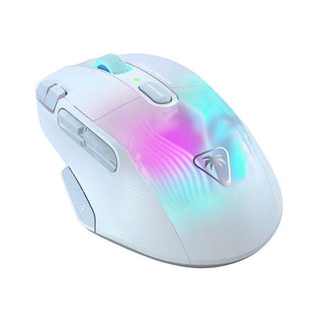 Souris gaming sans fil - TURTLE BEACH - Kone XP Air - Avec station de charge - Blanc