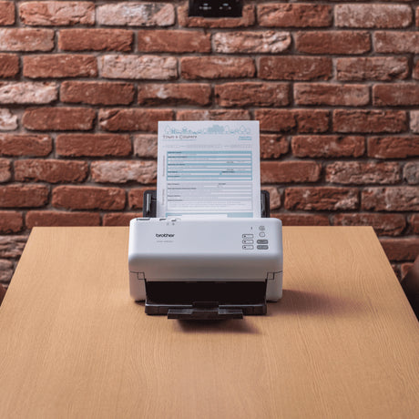 Scanner de documents - BROTHER - ADS-4300 - Recto-verso - Ethernet - 40 ppm/80 ipm -