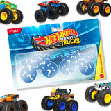 Hot Wheels - Coffret 2 véhicules Monster Truck Double Démolition  - Petites Voitures - 3 ans et + FYJ64
