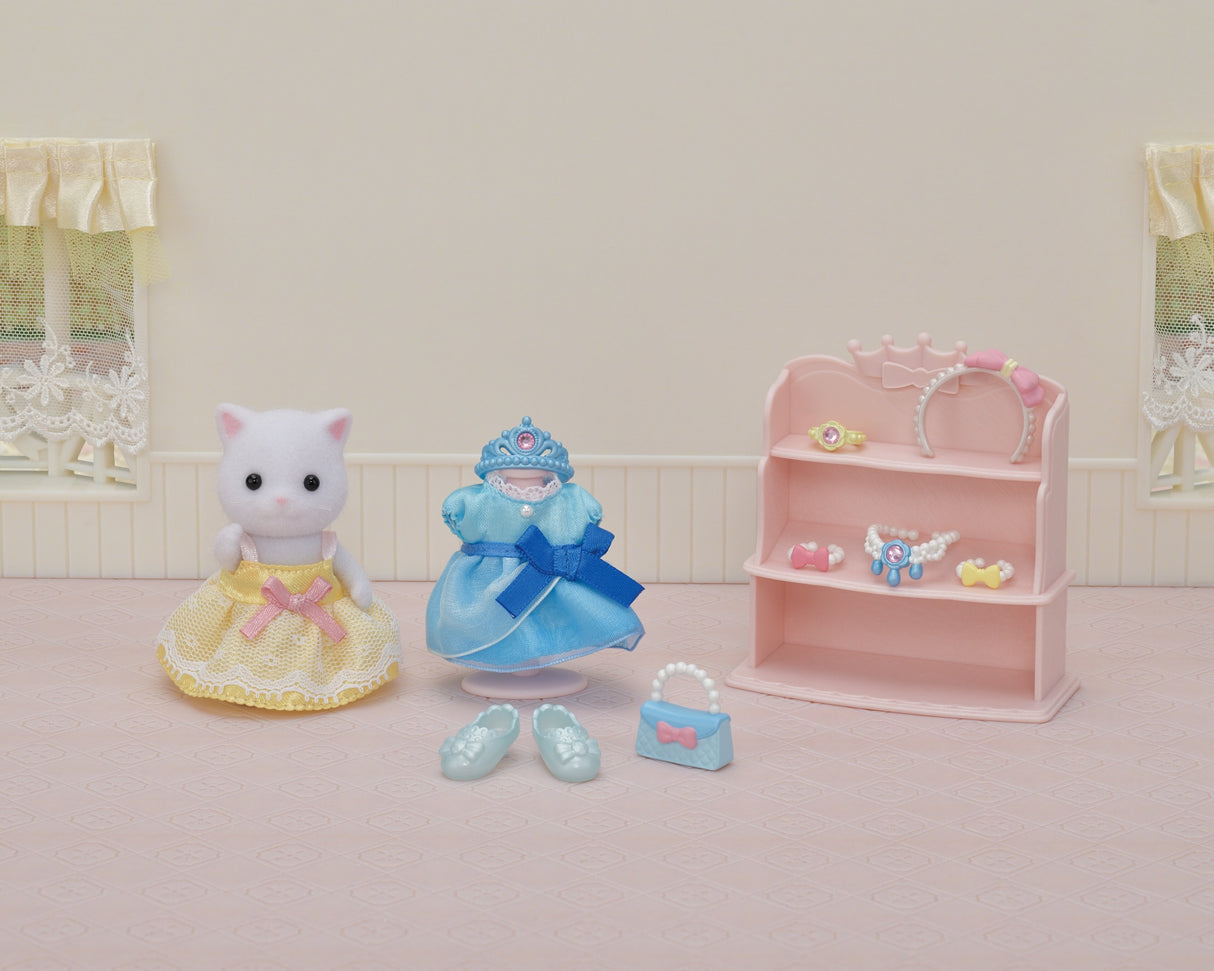 La fille chat persan et sa panoplie de princesse - Sylvanian Families - 5645