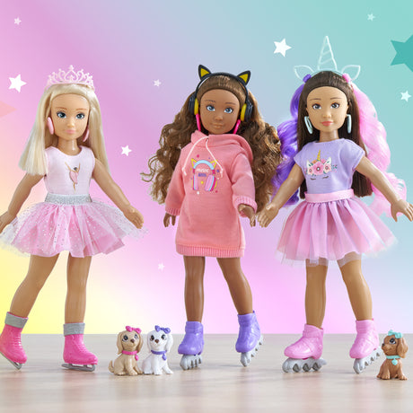 Poupée mannequin - COROLLE - Melody Music & Mode - 28 cm - 4 accessoires - des 4 ans