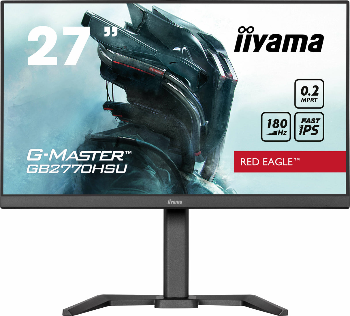 Ecran 27" Iiyama G-Master Red Eagle GB2770HSU-B6 Full HD 180Hz (Noir)