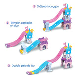 VTECH TUT TUT BOLIDES DISNEY PRINCESSES - CHÂTEAU - TOBOGGAN ENCHANTÉ (+ LE CARROSSE MARIAGE ENCHANTÉ DE CENDRILLON)
