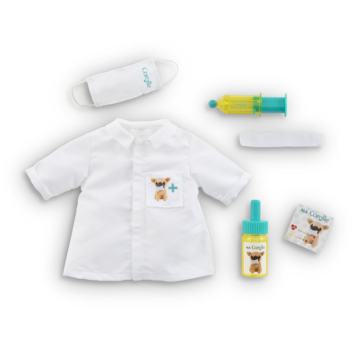 Accessoires poupée - COROLLE - Kit de Jeu Vétérinaire - Pour poupée 36 cm - 6 accessoires - Des 4 ans