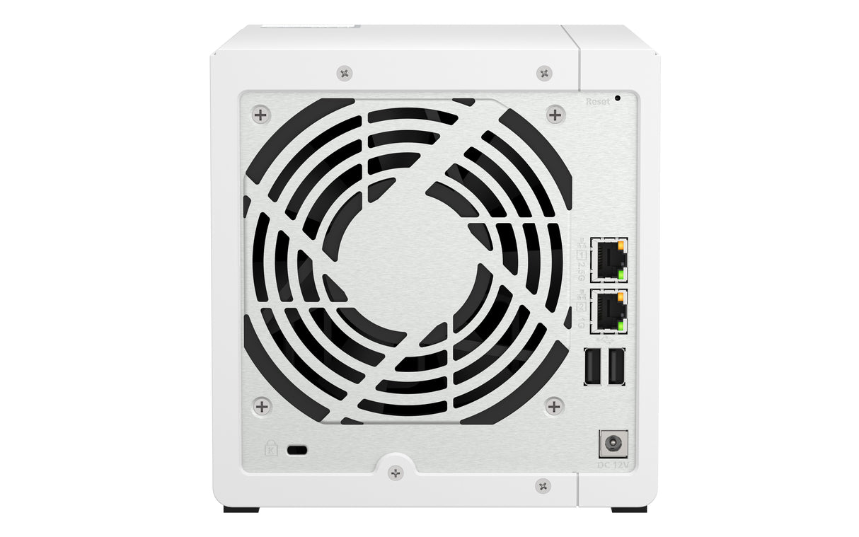 Serveur NAS Qnap TS-433 4Go - 4 baies (Blanc)
