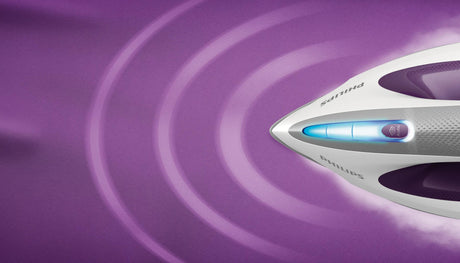 Centrale Vapeur - PHILIPS - GC9660/30 - PerfectCare Elite - 7.5 bars - 1.8L - Blanc/Violet