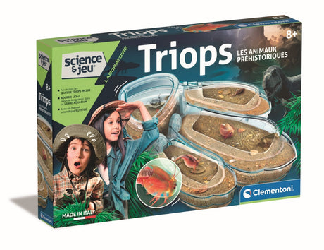 Triops, les animaux préhisto - Clementoni - Science & Jeu - Jeux Scientifiques