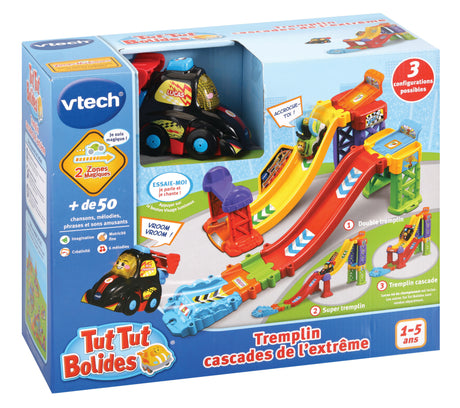 VTECH - Tut Tut Bolides - Tremplin Cascades de l'Extreme + Lucas, le Roi du Championnat