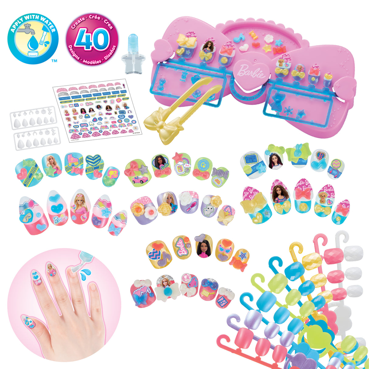 Mon coffret de manucure Barbie - Aquabeads - 35137
