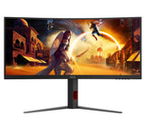 Ecran PC Gamer incurvé - AOC - 34'' - WQHD - 180Hz - Dalle Fast VA - 0,5ms - Réglable en hauteur - CU34G4