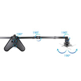 Support triple-écran é poser Tooq DB1704TN 13"-27" (7kg max) (Noir)