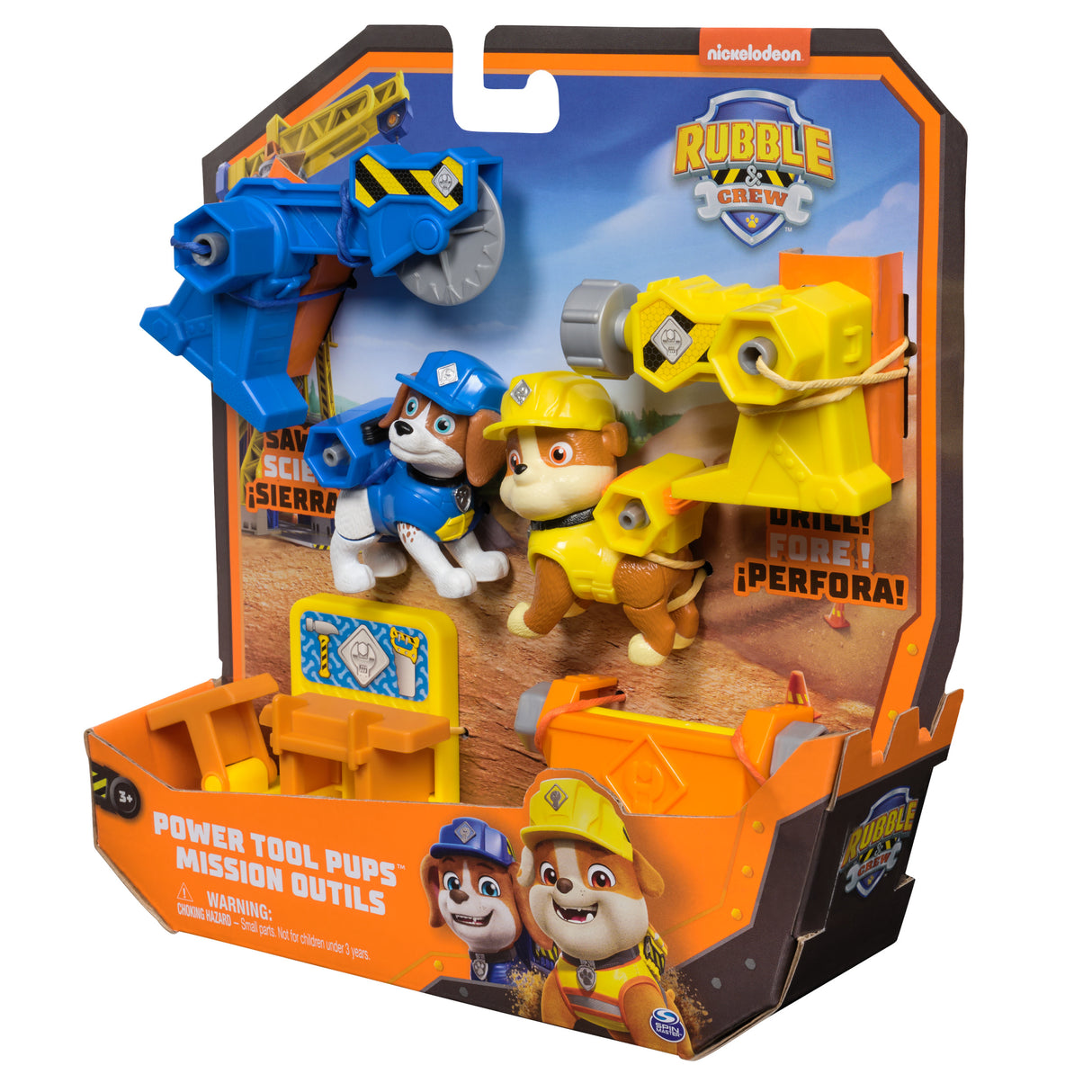 SPIN MASTER PACK DE 2 FIGURINES MISSION OUTILS Ruben & Compagnie