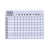 UNO Zéro - jeu de cartes - jeu de société famille - des 7 ans - 2 a 8 joueurs - Mattel Games - JHH48