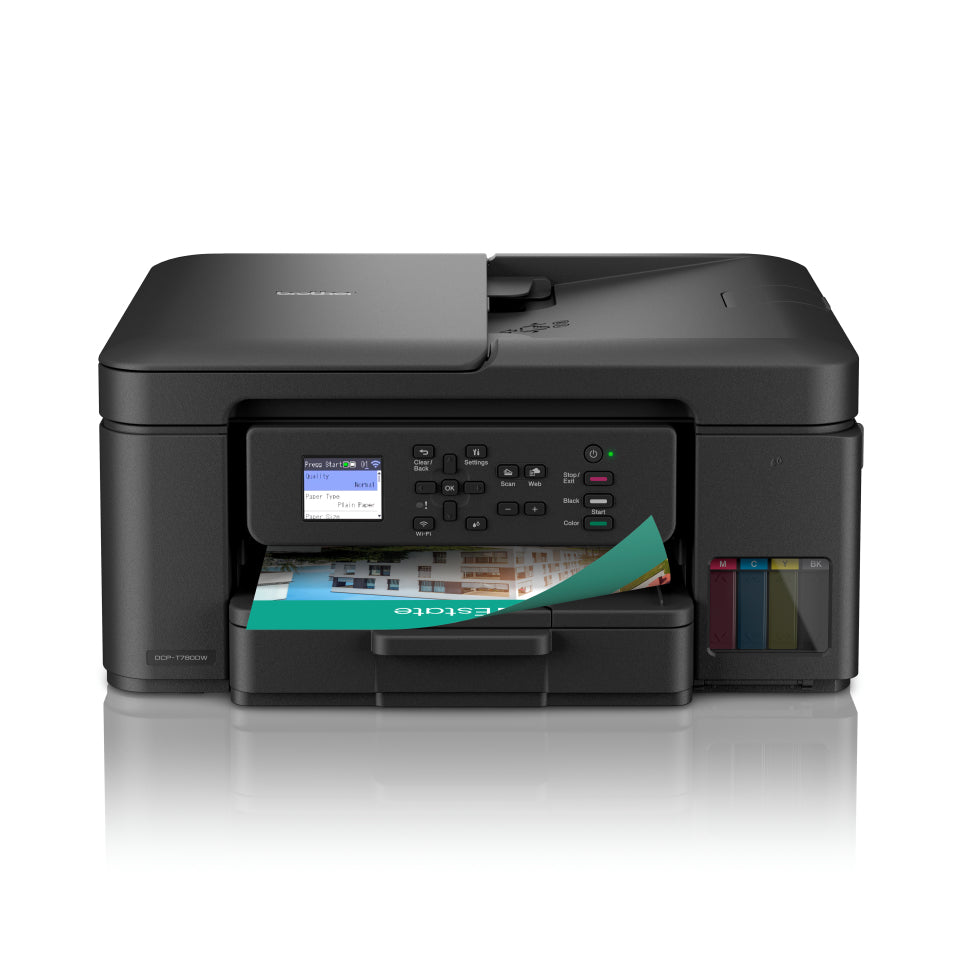 Imprimante Multifonction 3en1 Brother Tankbenefit DCP-T780DW (Noir)