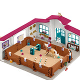 Grand Manege Equestre, Coffret figurine et accessoires, Schleich 42639 Horse Club, Pour enfant des 5 ans