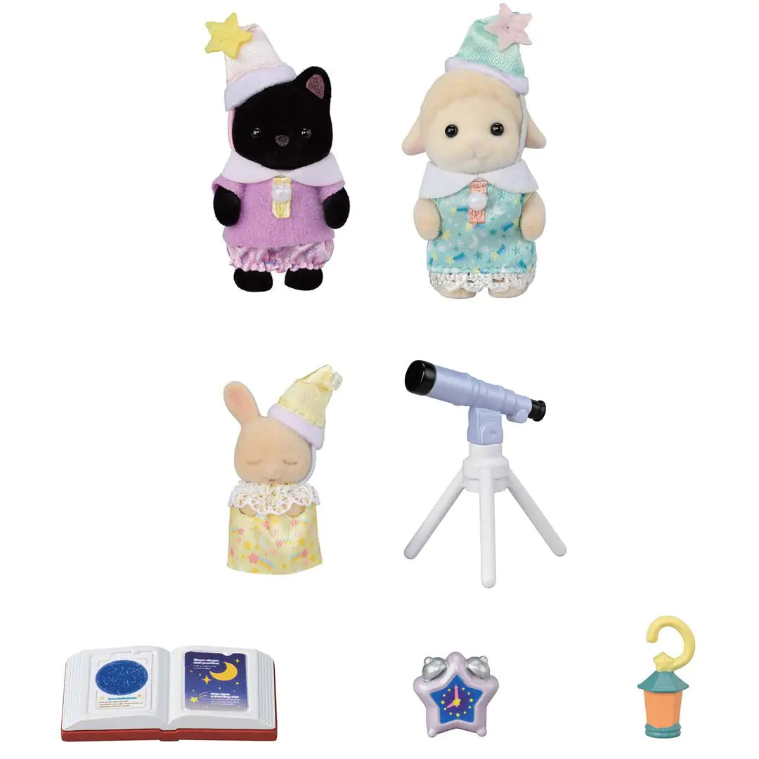 Le trio des bébés pyjama party - Sylvanian Families - 5750
