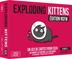 Jeu - Exploding Kittens : NSFW Edition Rose