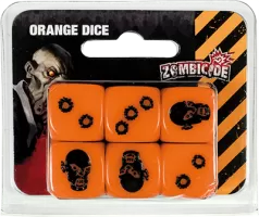 Jeu Zombicide Set de DïÂ¿Â½s Orange
