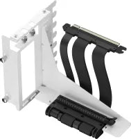 Kit Riser PCIe 4.0 16X Fractal Design Flex 2 avec support vertical et nappe 20cm (Blanc)