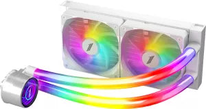Kit Watercooling AIO 1stPlayer MT Infinite Space RGB - 240mm (Blanc)