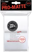 Lot de 100 Sleeves Ultra Pro Pro-Matte Format Standard 66x91mm (Blanc)