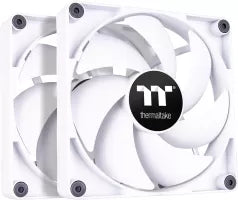 Lot de 2 Ventilateurs de boitier Thermaltake CT - 12cm (Blanc)