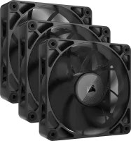 Lot de 3 Ventilateurs de boitier Corsair iCue Link RX Max - 12cm (Noir)