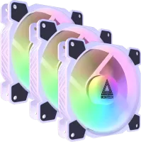 Lot de 3 Ventilateurs de boitier Montech Z3 Pro RGB - 12cm (Noir)