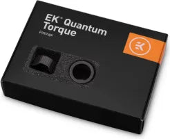 Lot de 6 Anneaux de serrage pour Tube Ekwb EK-Quantum Torque Compression Ring HDC 14 (Noir)