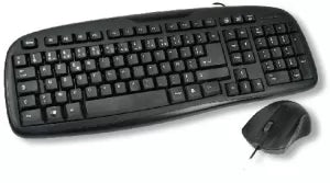 Pack 2en1 (Clavier/Souris) MCL Samar ACK-2012/N (Noir)
