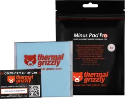 Pad Thermique Thermal Grizzly Minus Pad Pro 100x100x1,5mm (Gris)