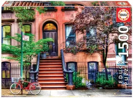Puzzle Educa - Greenwich Village, New York (1500 piïÂ¿Â½ces)