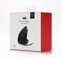 Souris verticale We pour droitier (Noir)