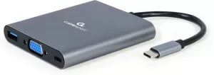 Station d'accueil portable USB-C 3.0 CableXpert 6-01 (Gris)