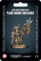 Warhammer 40k - Death Guard Plague Marine Icon Bearer