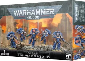 Warhammer 40k - Space Marines Intercessors avec Reacteurs Dorsaux